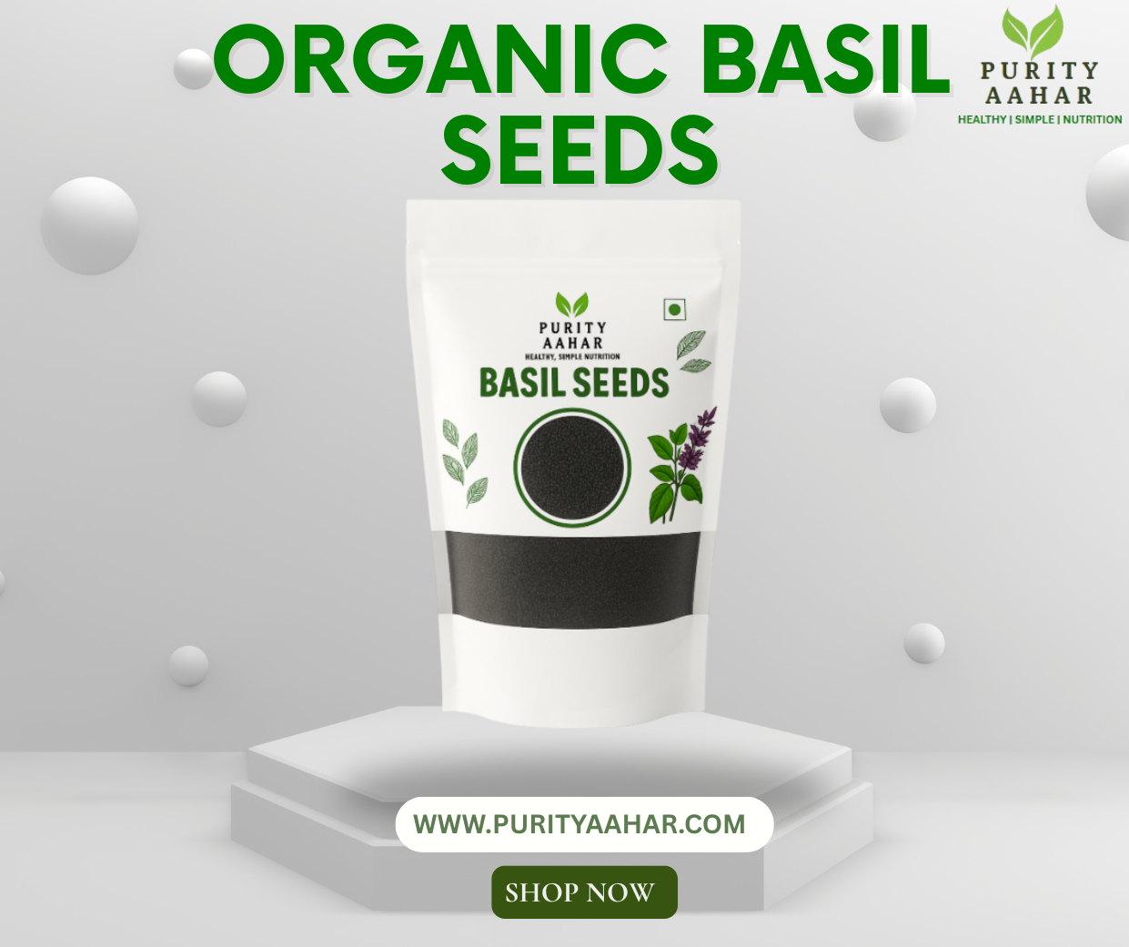 Organic Basil Seeds